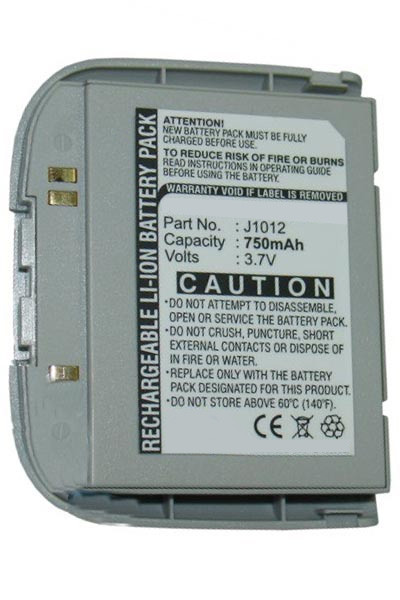 EOL- NEC J1012 accu (750 mAh, 123accu huismerk) ANE00010 - 1