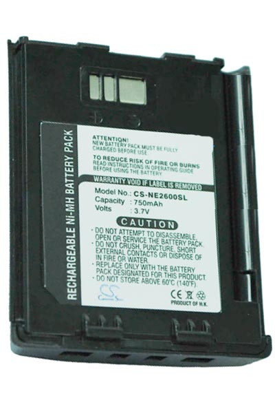 EOL- NEC NE2600SL accu (750 mAh, 123accu huismerk) ANE00016 - 1