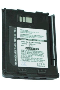 EOL- NEC NE2600SL accu (750 mAh, 123accu huismerk) ANE00016