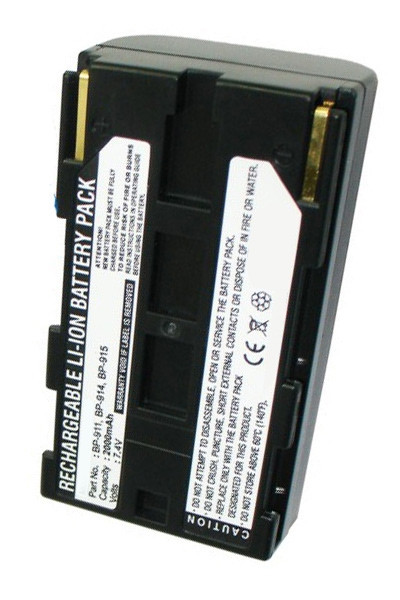EOL- Phase BP-911 / BP-914 / BP-915 accu (2000 mAh, 123accu huismerk) APH00301 - 1