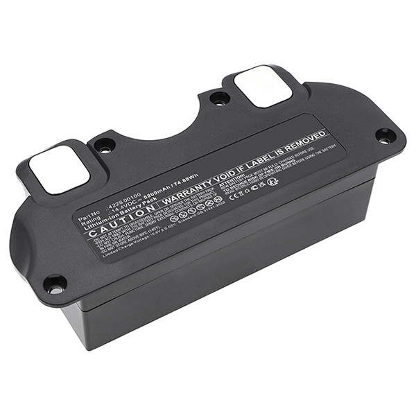 ETA 4228 00100 accu (14.4 V, 5.2 Ah, 123accu huismerk) AET00033 - 1