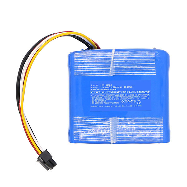 ETA 98600 /  BP14452C accu (14.4 V, 6700 mAh, 123accu huismerk) AET00029 - 2
