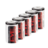 5x EVE ER14250 batterijen