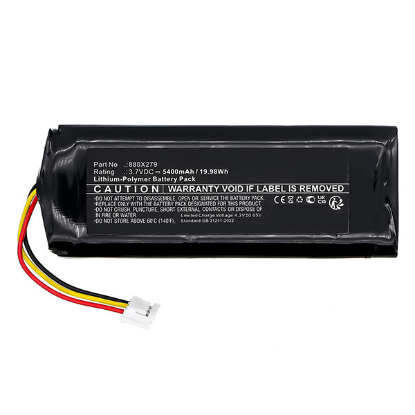 EXFO 880X279 / E066 accu (3.7 V, 5400 mAh, 123accu huismerk) AEX00111 - 3