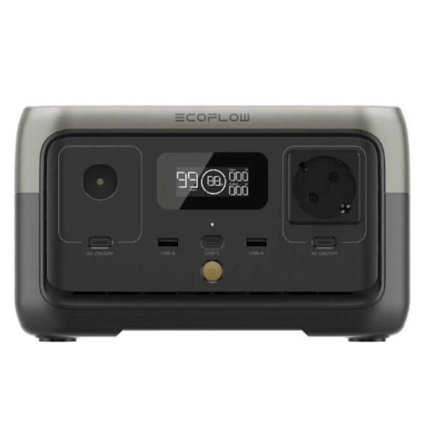 EcoFlow River 2 Portable Power Station (256Wh / 300W / 600W Piek)  AEC00078 - 1