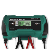 Ecobat EBC16 accu-/druppellader voor Lood, AGM, Gel, Start-Stop (12-24 V, 16 A)  AEC00075