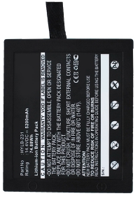 Edan HYLB-231 accu (2600 mAh, 123accu huismerk)  AED00003