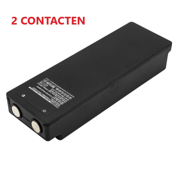 Effer 590 / 592 / 1026 accu (7.2V, 2000 mAh, 123accu huismerk)  AEF00002 - 1