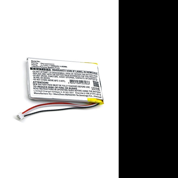 Elca 0401BA000311 accu (1250 mAh, 123accu huismerk)  AEL00025 - 1