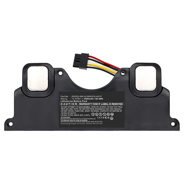 Electrolux 200GD-INR-H18650CH-4S1P accu (14.4 V, 3500 mAh, 123accu huismerk) AEL00101 - 4