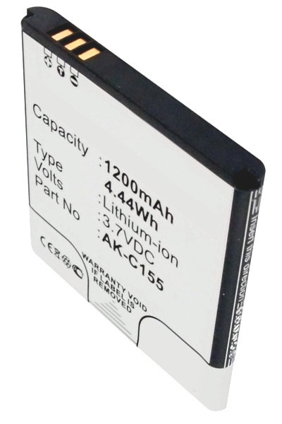 Emporia AK-C155 accu (1200 mAh, 123accu huismerk)  AEM00013 - 1