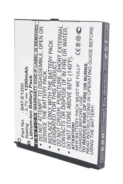 Emporia AK-E1200 / BAT-E1200 accu (1200 mAh, 123accu huismerk)  AEM00006 - 1