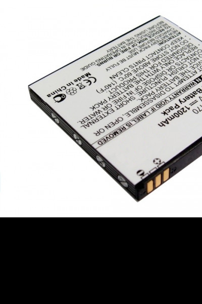 Emporia AK-V170 accu (3.7 V, 1200 mAh, 123accu huismerk) AEM00025 - 1