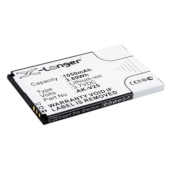 Emporia AK-V25 accu (1050 mAh, 123accu huismerk)  AEM00059 - 1