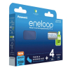 Eneloop Panasonic Eneloop Oplaadbare AA / HR06 Batterijen + Case (4 stuks, 2000 mAh)  AEN00031