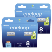 Eneloop Panasonic Eneloop Oplaadbare AA / HR6 Ni-Mh Batterijen (16 stuks, 2000 mAh)  AEN00071
