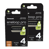 Eneloop Panasonic Eneloop Pro Oplaadbare AAA / HR03 Ni-Mh Batterijen (8 stuks, 930 mAh)  AEN00104
