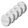 Energizer 337 / SR416SW / SR416 zilveroxide knoopcel batterij 5 stuks AEN00109 - 1