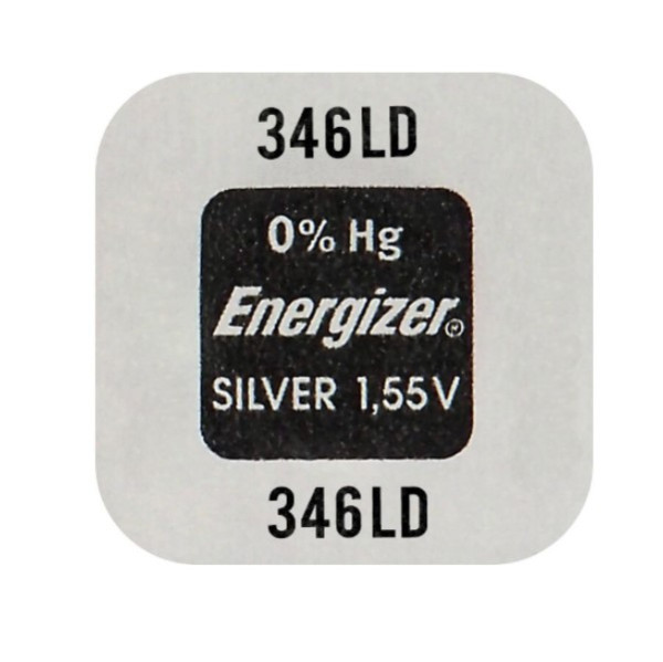 Energizer 346 / SR712SW / SR712 zilveroxide knoopcel batterij 1 stuk AVA00123 - 1