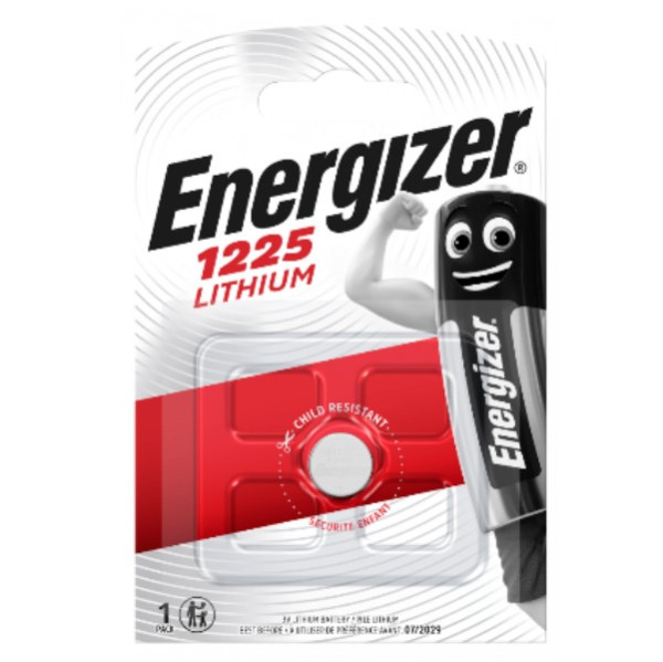 Energizer CR1225 Lithium knoopcel batterij 1 stuk  AEN00001 - 1