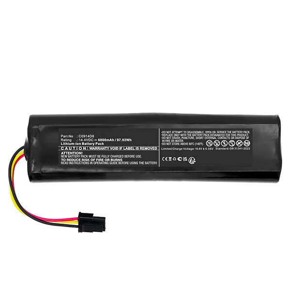 Eufy C0914D8 accu (14.4 V, Li-ion, 6.8 Ah, 123accu huismerk) AEU00043 - 2