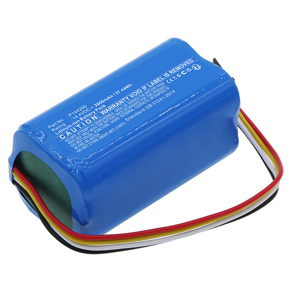 Eureka BP14426A / P14426D accu (14.4 V, 2600 mAh, 123accu huismerk)  AEU00021 - 1