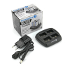EverActive NC-109 4-slots batterijlader voor 9V / 6HR61 batterijen  AEV00071 - 2