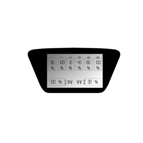 EverActive NC-900U 8-slots universele batterijlader  AEV00072 - 3