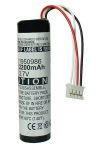 ExTech T197410 / 1950986 accu (2200 mAh, 123accu huismerk)  AEX00002 - 1