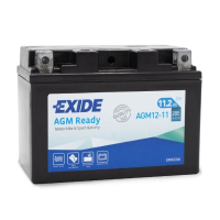 Exide AGM Ready AGM12-11 / YTZ14-BS accu (12V, 11.2Ah, 205A) AEX00120