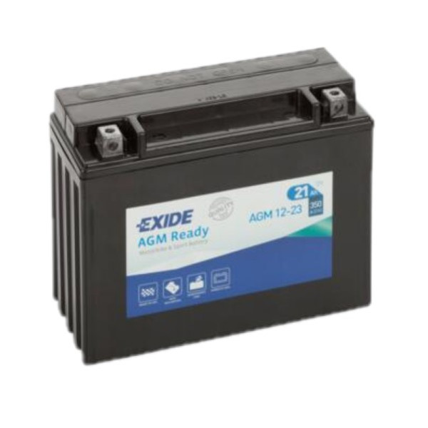 Exide AGM Ready AGM12-23 / YTX24HL-BS accu (12V, 21Ah, 350A) AEX00126 - 1