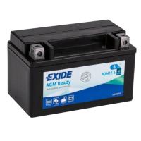 Exide AGM Ready AGM12-6 / YTX7A-BS accu (12V, 6Ah, 90A) AEX00114