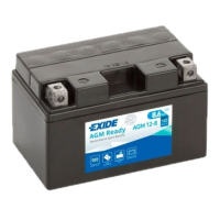 Exide AGM Ready AGM12-8 / YTZ10-S accu (12V, 8.6Ah, 145A) AEX00117