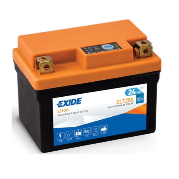 Exide ELTZ5S Lithium accu (12V, 2Ah, 24Wh, 120A) AEX00109 - 1