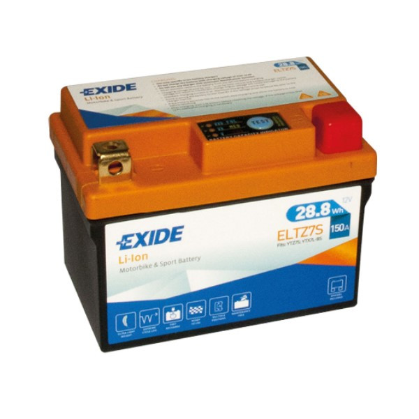 Exide ELTZ7S Lithium accu (12V, 2.4Ah, 28.8Wh, 150A) AEX00110 - 1