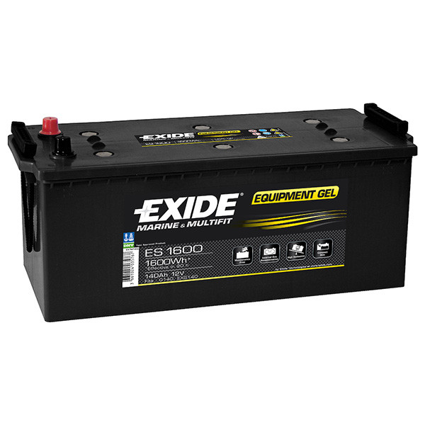 Exide ES1600 Equipment Gel accu (12V, 140Ah, 1600Wh)  AEX00073 - 1