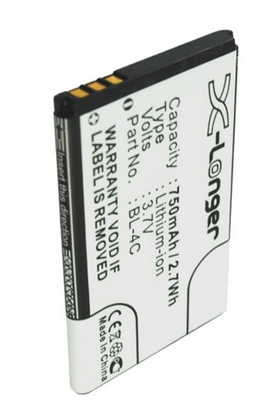 Explay BK-4C / BL-4C / BP-121 accu (750 mAh, 123accu huismerk) AEX00008 - 1