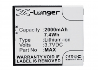 Explay L5503AE accu (2000 mAh, 123accu huismerk)  AEX00015