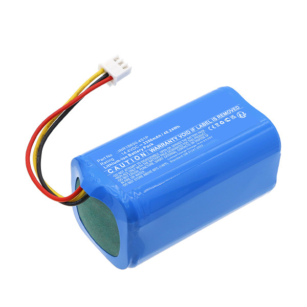 Eziclean INR18650-4S1P accu (14.4 V, 3350 mAh, 123accu huismerk)  AEZ00015 - 1