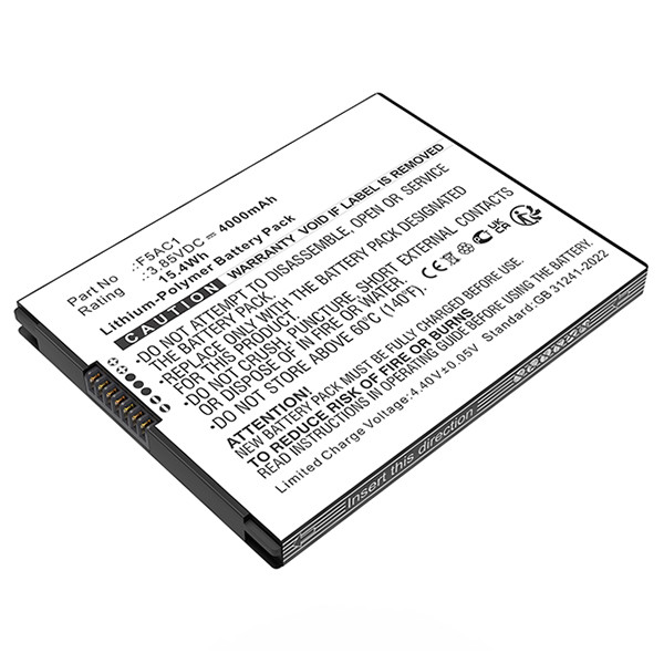 Fairphone 5 / F5AC1 accu (3.85 V, 4000 mAh, 123accu huismerk) AFA00103 - 1