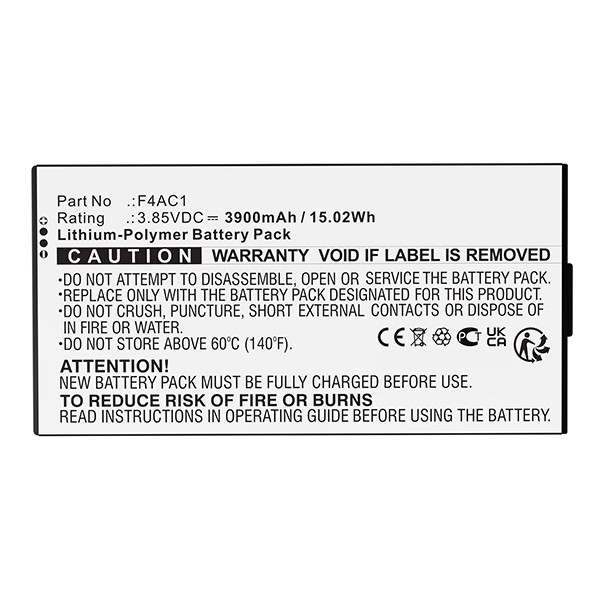 Fairphone F4AC1 accu (3.85 V, 3900 mAh, 123accu huismerk) AFA00101 - 3