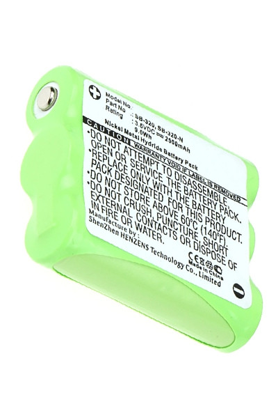 Falcon 5-2043 / 5-2389 / SB-320 accu (2500 mAh, 123accu huismerk)  AFA00018 - 1