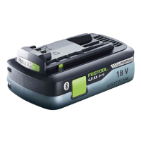 Festool 205034 / BP 18 Li / HPC-ASI HighPower Li-ion accu (18 V, 4.0 Ah, origineel)  AFE00060