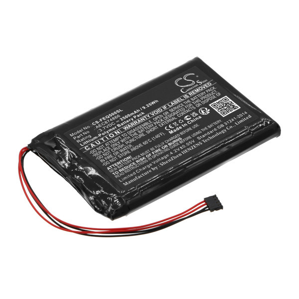 Fiio AEC874866 accu (2500 mAh, 123accu huismerk)  AFI00079 - 1