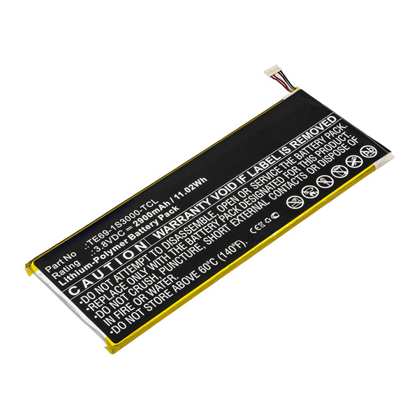 FisherPrice TE69-1S3000-TCL accu (2900 mAh, 123accu huismerk)  AFI00052 - 1