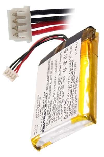 Fitage VKB 66591 312 098 accu (1400 mAh, 123accu huismerk) AFI00001 - 1