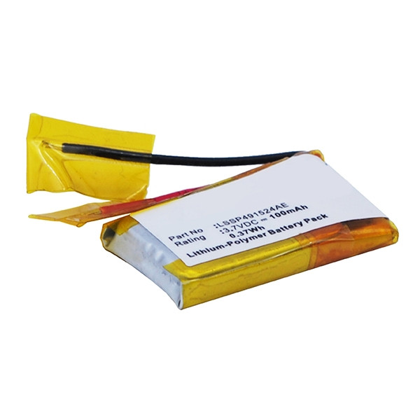 Fitbit LSSP491524AE accu (3.7 V, 100 mAh, 123accu huismerk) AFI00015 - 1