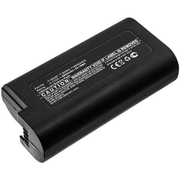 Flir T198487 / T199363 / T199363ACC accu (3.7 V, 6800 mAh, 123accu huismerk) AFL00061 - 1