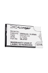 Fly BL3707 accu (2500 mAh, 123accu huismerk) AFL00020 - 1