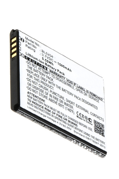Fly BL5204 accu (1500 mAh, 123accu huismerk) AFL00026 - 1